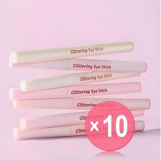 CLIO - TWINKLE POP Glittering Eye Stick - 9 Colors  (x10) (Bulk Box)