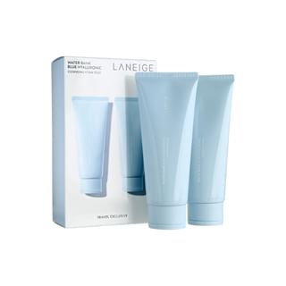 LANEIGE - Water Bank Blue Hyaluronic Cleansing Foam Duo Set