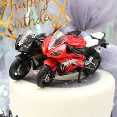 2 Types of 2D / 3D Motorcycle / Motorbike / Motor bike Cake Topper,  Furniture & Home Living, Kitchenware & Tableware, Bakeware on Carousell