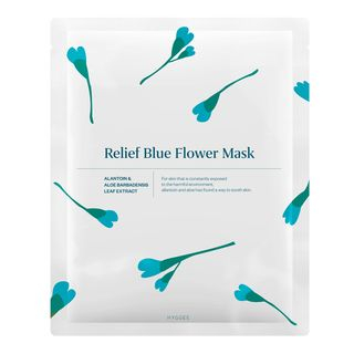 HYGGEE - Relief Blue Flower Mask