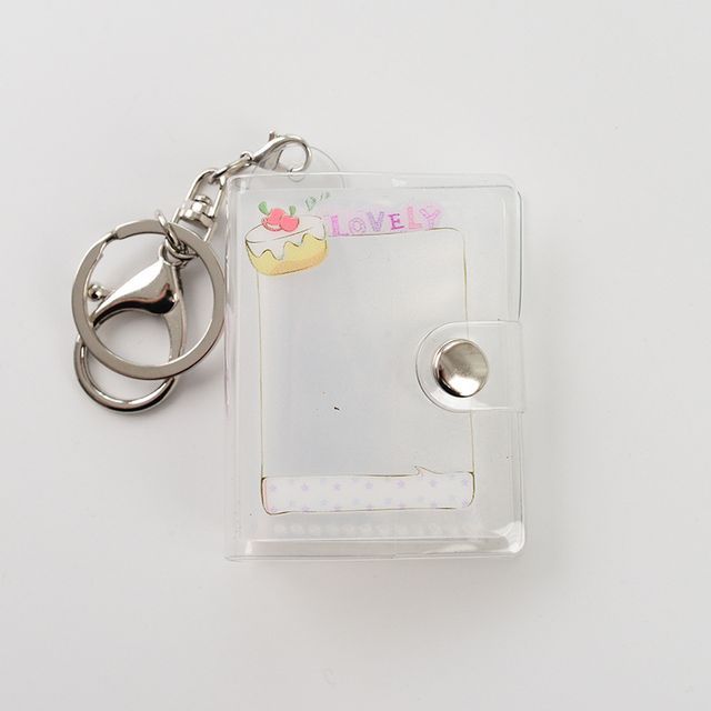 PIXON - Print Mini Photo Album Keyring (various designs)