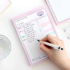 iswas - ''Iconic'' Series Daily Plan Memo Pad iswas - ''Iconic'' Series Daily Plan Memo Pad
