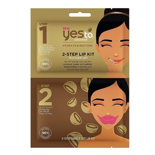 Yes To - Yes To Coconut: 2-Step Single Use Lip Kit Pucker Up (Lip Scrub & Lip Mask)