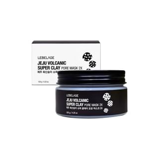 LEBELAGE - Jeju Volcanic Super Clay Pore Mask 2x