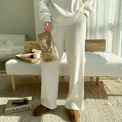 NANING9 - Ribbed Velvet Loungewear Pants NANING9 - Ribbed Velvet Loungewear Pants