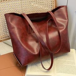 Dreamsie - Faux Leather Tote  Bag