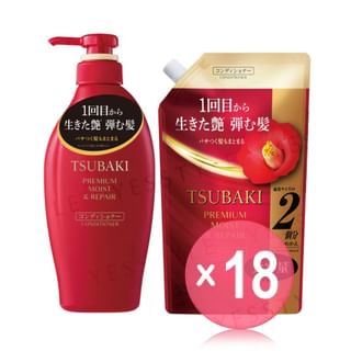 Shiseido - Tsubaki Premium Moist & Repair Conditioner  (x18) (Bulk Box)