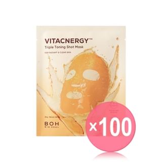 BIOHEAL BOH - Vitacnergy Triple Toning Shot Mask (x100) (Bulk Box)