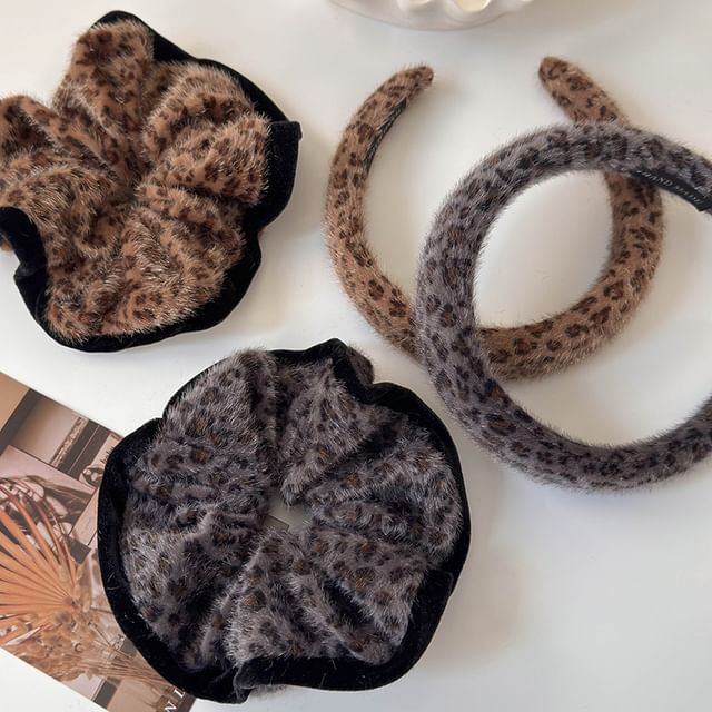 Kayochs-Leopard Print Headband