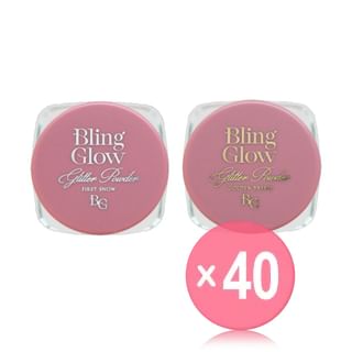 Bling Glow - Glitter Powder - 2 Colors (x40) (Bulk Box)