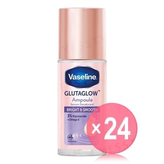Vaseline - Glutaglow Ampoule Serum Deodorant Roll On Bright & Smooth (x24) (Bulk Box)