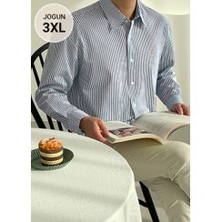 JOGUNSHOP - Striped Cotton Shirt JOGUNSHOP - Striped Cotton Shirt