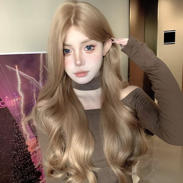 Jasmintinea-Long Full Wig - Wavy
