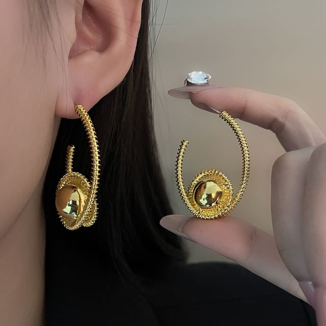 PANGU-Geometry Drop Earring