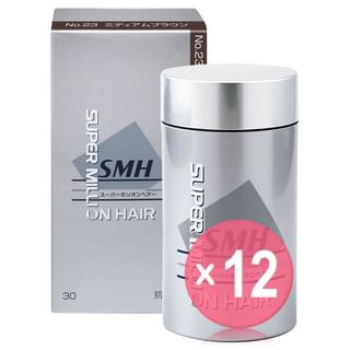 SUPER MILLION HAIR - Hair Fiber (x12) (Bulk Box)