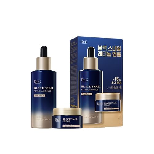 Dr.G - Black Snail Retinol Ampoule Special Set | YesStyle