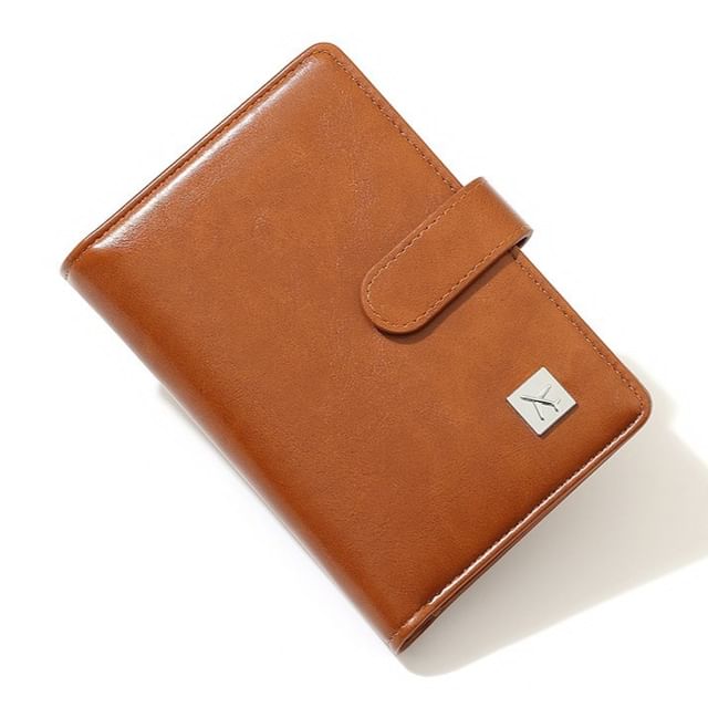 Taomicmic-Faux Leather Passport Case