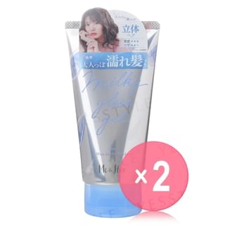 Utena - Me & Her Milky Gloss Gel Wet Hair Style 2pcs Bundle Set