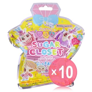 Bandai - Sugar Closet Sugar Idol Bath Ball 10pcs Bundle Set