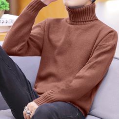 Hankatu - Turtleneck Knit Top Hankatu - Turtleneck Knit Top
