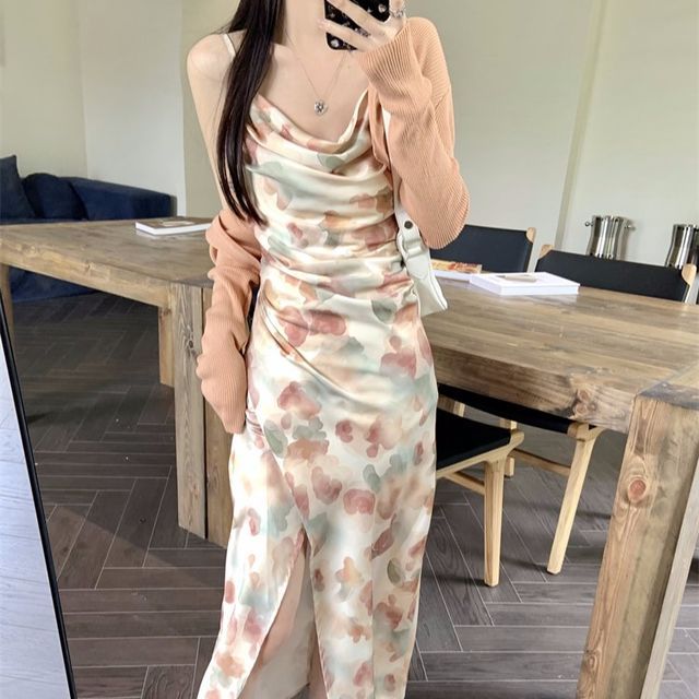 farm rio halter sequin column midi dress Strelitzia Sand Midi Dress by Farm Rio – Mimi Seabrook