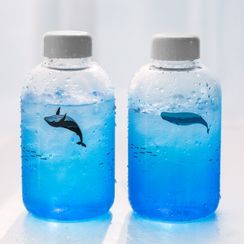 Cuplet - Whale Glass Drinking Bottle