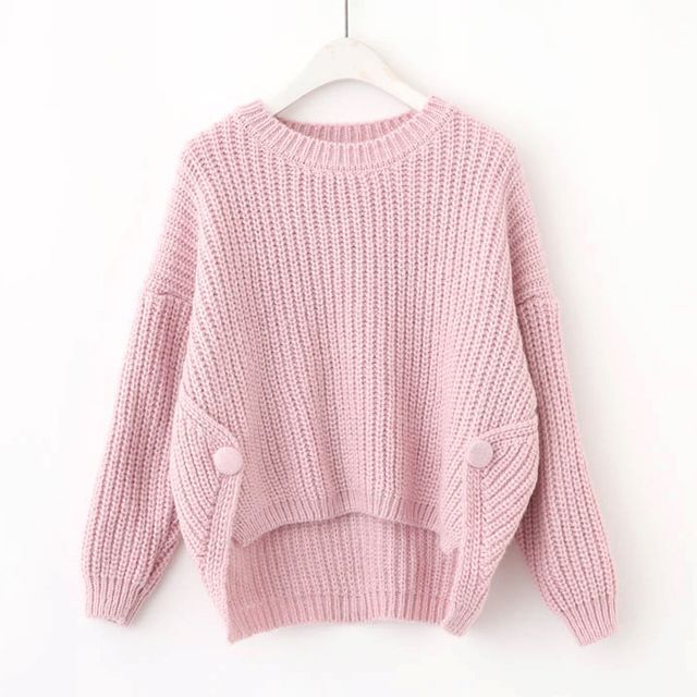 Loomineza - Dipback Sweater | YesStyle