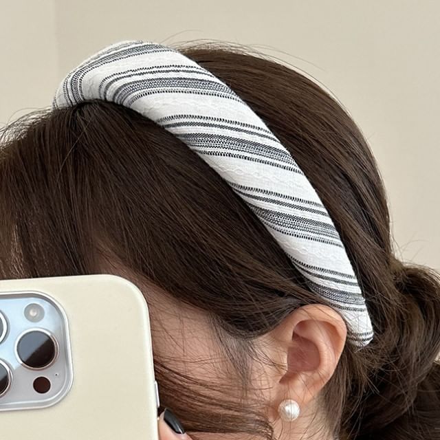 Sesori-Striped Fabric Headband Various Designs