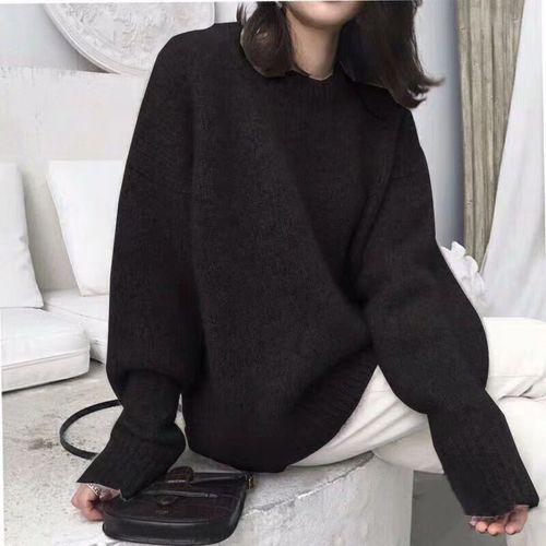 Oversized V-Neck Signature Jumper - Ready-to-Wear 1AATLM