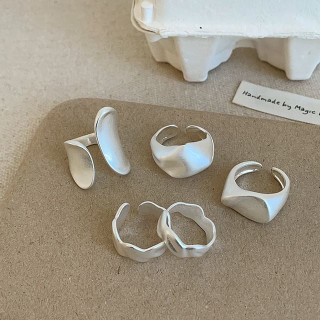 Panda Dama-Geometry Open Ring