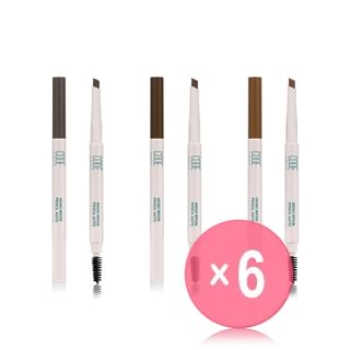 CODE GLOKOLOR - L. Mono Brow Pencil Auto - 3 Colors (x6) (Bulk Box)