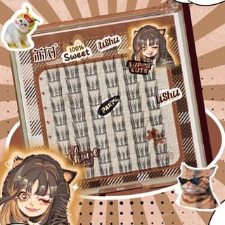 lishu - Cat Ears Pure Desire Self-Adhesive False Eyelashes