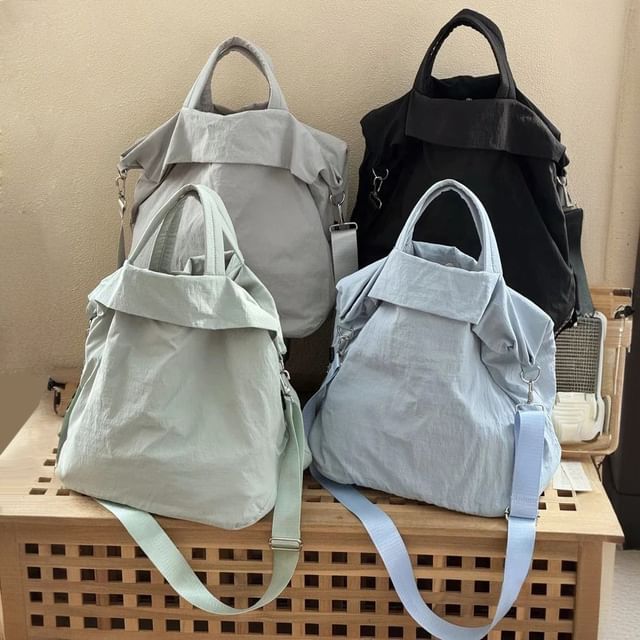Basaran-Plain Canvas Tote Bag