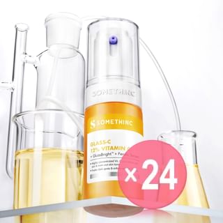 SOMETHINC - Glass-C 12% Vitamin C + GlutaBright + Ferulic Serum (x24) (Bulk Box)