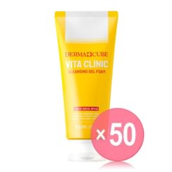 Farmstay - Dermacube Vita Clinic Cleansing Gel Foam (x50) (Bulk Box)