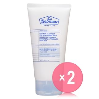 THE FACE SHOP - Dr. Belmeur Amino Clear Foaming Cleanser For Acne-Prone Skin 2pcs Bundle Set