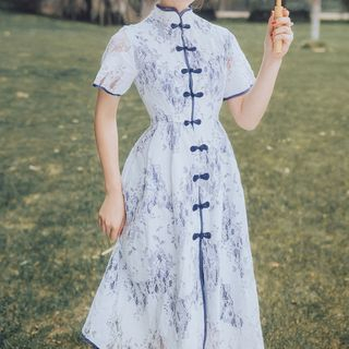 traditional midi dress