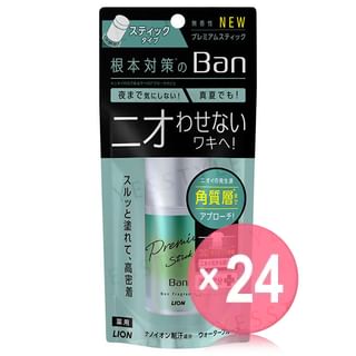 LION - Ban Sweat Block Stick Premium Gold Label Unscented (x24) (Bulk Box)