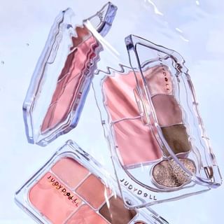 Judydoll - Dew-Shine 6 Color Palette (Warm Tone) - 2 Type