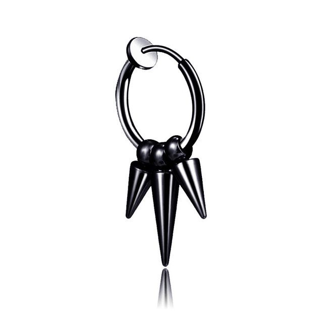 Prushia-Stainless Steel Fringed Earring