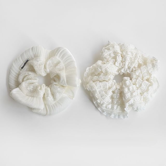 Koi Kawaii-Lace Scrunchie Various Designs