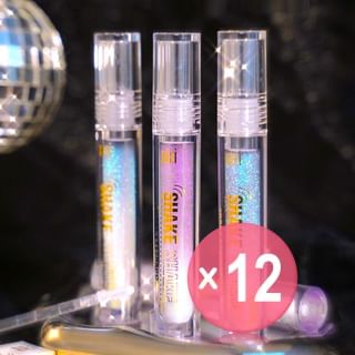 xixi - Shake Glitter Liquid Highlighter - 2 Colors (x12) (Bulk Box)