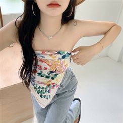 Closette - Strapless Crop Top Closette - Strapless Crop Top