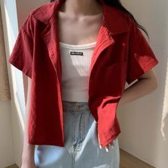 OCTALE - Elbow-Sleeve Shirt OCTALE - Elbow-Sleeve Shirt