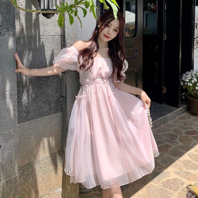 strapless open back dress Sol Fuchsia Pink Rhinestone Mini Dress