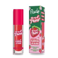 Rude Cosmetics - Berry Plump Plumping Lip Gloss - 8 Colors