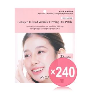 AVCA - Collagen Infused Wrinkle Firming Dot Patch (x240) (Bulk Box)