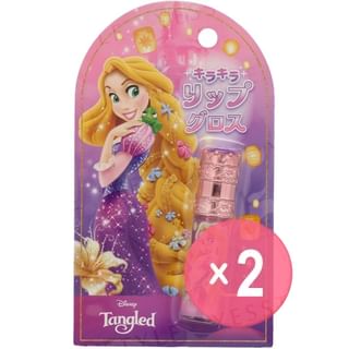 SHOBIDO - Disney Rapunzel Stone Lip Gloss 2pcs Bundle Set