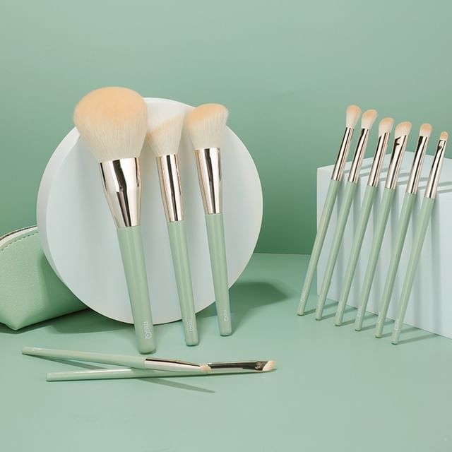 MSQ-Set of 11 Makeup Brush Pouch
