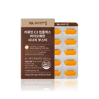 Vitamin village - Curcumin C3 Complex Bioperine Synergy Booster